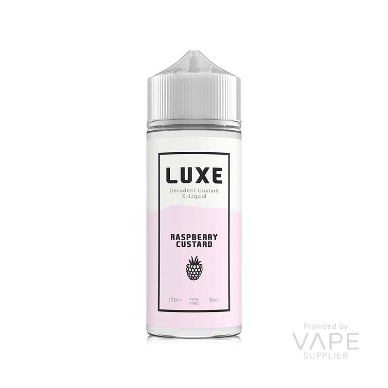 Luxe Raspberry Custard 100ml Shortfill