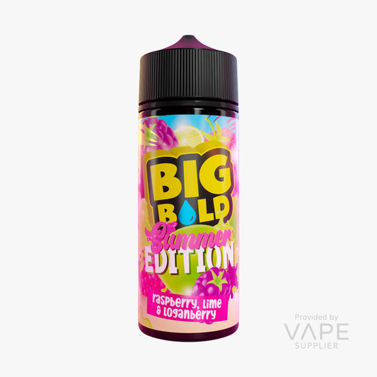 Big Bold Summer Edition Raspberry Lime Loganberry 100ml Shortfill