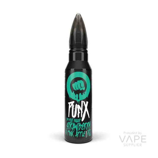Riot Squad Strawberry & Pink Apple Grenade Punx 50ml Shortfill