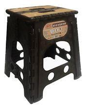 Plastic Folding Stool MEDIUM Home K0271/THL979  (Parcel Rate)