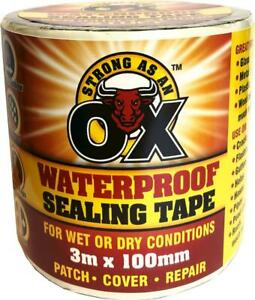 SAAO Waterproof Sealing Tape 3 Metres X 100mm 3161 (Parcel Rate)