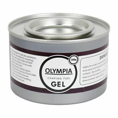 Olympia Gel Chafing Fuel Can Burn Catering Burning 200g (Parcel Rate)