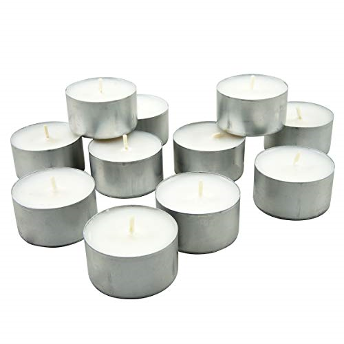 Opella White Tealight Candles Box Of 8 CD003 (Parcel Rate)