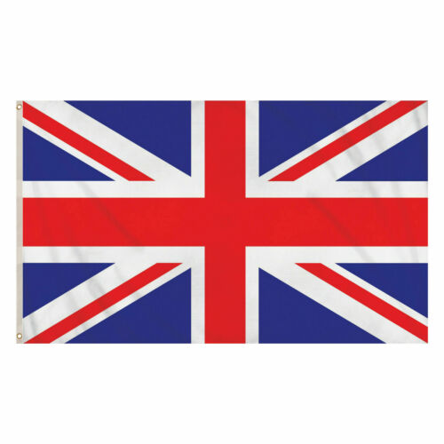 Large Great Britain Union Jack Flag 5ft x 3ft Metal Eyelets FL3 (Parcel Rate)
