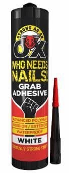SAAO Who Needs Nails Cartridge White 2994 (Parcel Rate)