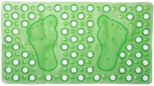 Anti Slip Underlay Style Bathroom Mat 33cm x 63cm Assorted Colours 6712 (Parcel Rate)