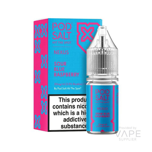Pod Salt Nexus Sour Blue Raspberry Nic Salts