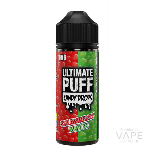 Ultimate Puff Candy Drops Strawberry Watermelon 100ml Shortfill