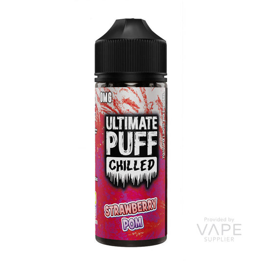 Ultimate Puff Chilled Strawberry Pom 100ml Shortfill