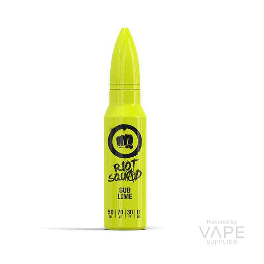 Riot Squad Sub-Lime 50ml Shortfill