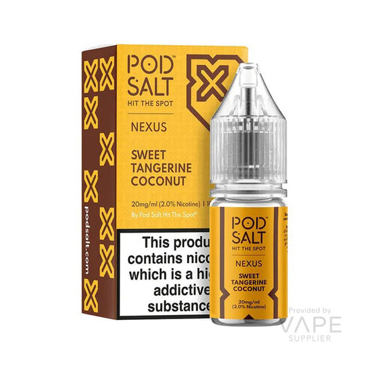 Pod Salt Nexus Sweet Tangerine Coconut Nic Salts