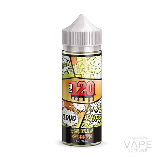 Team 120 Vanilla Muffin 100ml Shortfill