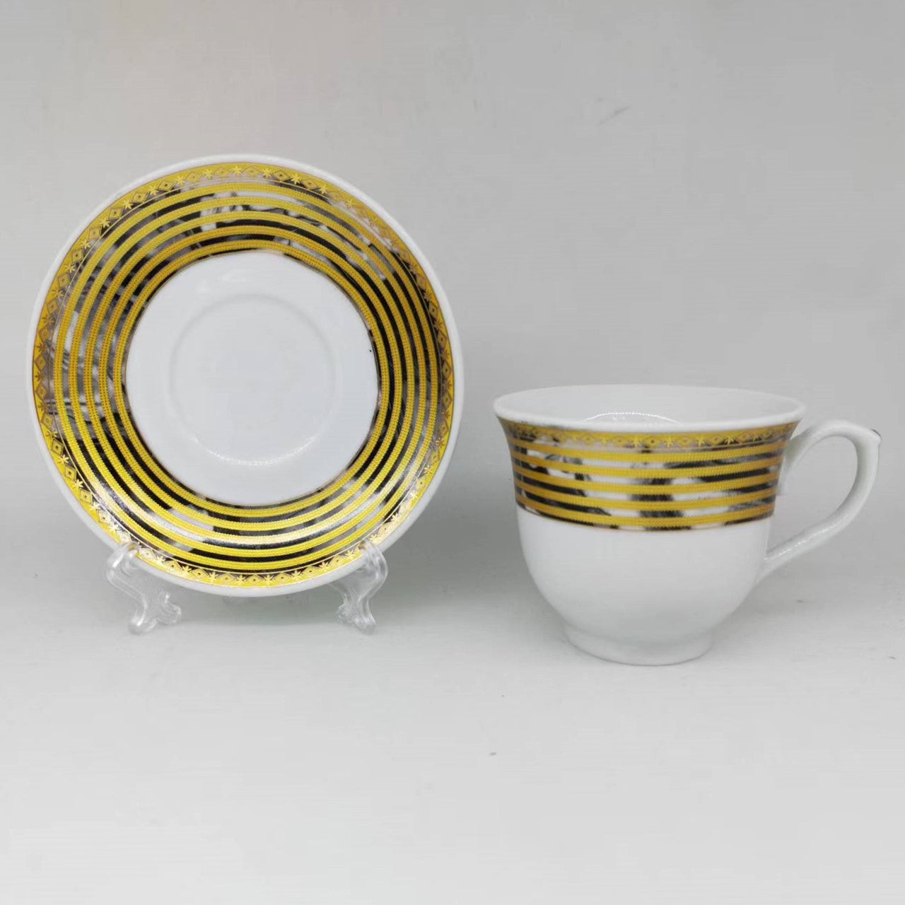 Durane Tea Set Kea Linear 12pc 10190 (Parcel rate)
