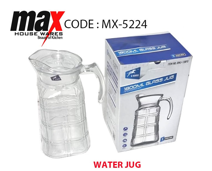 Water Jug 1800ml 1Pc Home MX5224 (Parcel Rate)