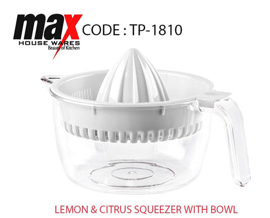 Lemon Citrus Squeezer With Bowl TP1810 (Parcel Rate)