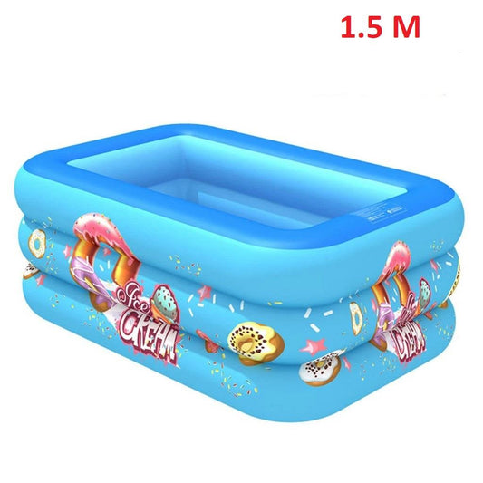 Indoor Deep Kids Sea life Pattern Swimming Pool 1.5 Metre UN1333 (Parcel Rate)