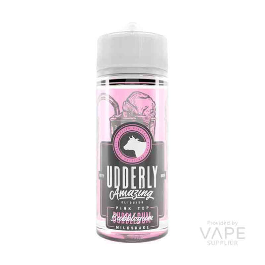 Udderly Bubblegum Milkshake 100ml Shortfill