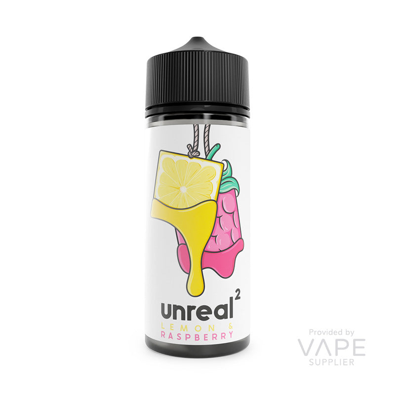Unreal 2 Lemon & Raspberry 100ml Shortfill