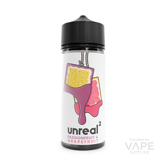 Unreal 2 Passionfruit & Grapefruit 100ml Shortfill