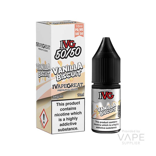 IVG Vanilla Biscuit 50/50