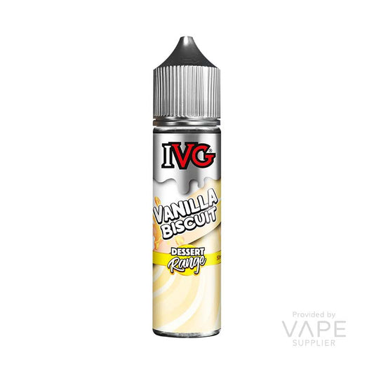 IVG Vanilla Biscuit 50ml Shortfill