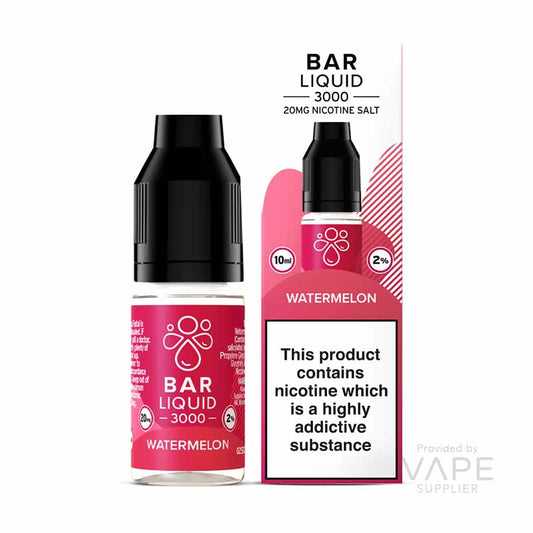 Bar Liquid 3000 Watermelon Ice Nic Salt