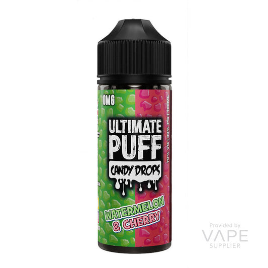 Ultimate Puff Candy Drops Watermelon Cherry 100ml Shortfill