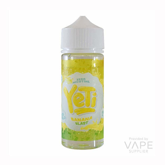 Yeti Ice Cold Banana Blast 100ml Shortfill