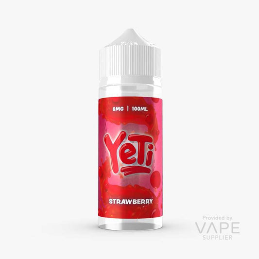 YeTi No Ice Strawberry 100ml Shortfill