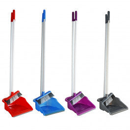 Economic Dustpan And Brush Household Use Kitchen Cleaning Assorted Colours ZP139 (Big Rate)